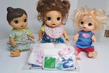 Trio de bonecas Baby Alive com conjunto de acessórios, usado comprar usado  Enviando para Brazil