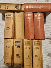 Wisden crcket almanacks for sale  BRIDGNORTH