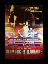 Slumdog millionnaire affiche d'occasion  Bernay