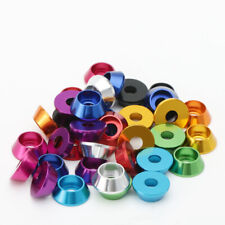 Junta de arandelas de cabeza de taza de aleación de aluminio M5 M6 M8 color de arandela de tornillo anodizado segunda mano  Embacar hacia Mexico