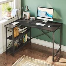 Shaped corner desk for sale  LETCHWORTH GARDEN CITY