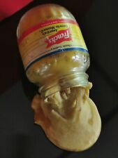 Usado, Exhibición imitación comida falsa utilería derramada botella de mostaza francesa hecha a mano ¡realista!  segunda mano  Embacar hacia Argentina