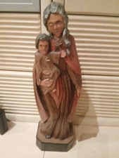 Geschnitzte figur maria gebraucht kaufen  Elbe