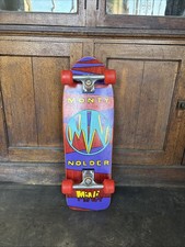 1980s ESTADO PERFEITO BBC Skateboard Bad Boy Club Monty Nolder Slammer Wheels Venture Truck comprar usado  Enviando para Brazil