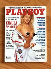 PLAYBOY BRAZIL MAGAZINE "  VANUSA SPINDLER " VERY RARE MAGAZINE! ENJOY! comprar usado  Brasil 