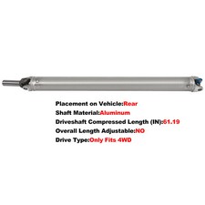 Rear drive shaft for sale  Ontario