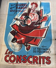 Affiche cinéma conscrits d'occasion Affiche cinéma conscrits d'occasion  Nice-