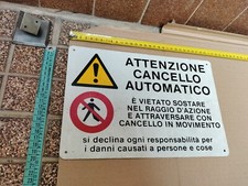 Cartello segnaletica attenzion usato Cartello segnaletica attenzion usato  Gorizia