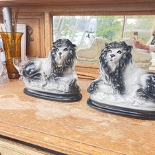 Antique pair staffordshire for sale  ULLAPOOL