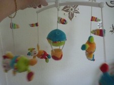 Mobile aufhänger kuschelclows gebraucht kaufen  Durmersheim