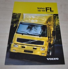 Volvo FL 16-19 Truck Brochure Broszura ENG na sprzedaż  PL