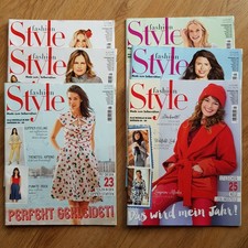 Nähmagazin fashion style gebraucht kaufen  Angelburg