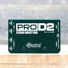 Radial Engineering ProD2 instrumento canal duplo estéreo passivo caixa direta com caixa, usado comprar usado  Enviando para Brazil