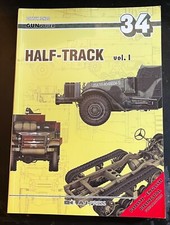 Half-Track Vol.1 AJ PRESS Gun Power# 34 US Halftracks M3 M5 M16 M2 M15 75MM GMC, usado comprar usado  Enviando para Brazil