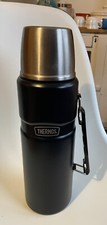 Thermos black stainless for sale  Fruitport