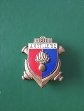 Insigne école artillerie d'occasion  Nomeny