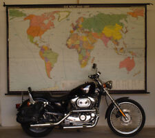 Schulwandkarte weltkarte 1945 gebraucht kaufen  Cottbus