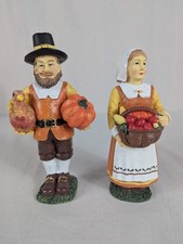 Thanksgiving pilgrim couple for sale  Allen Park