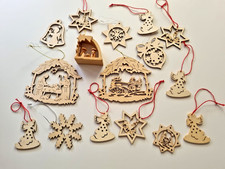 Christbaumschmuck holz sammlun gebraucht kaufen  Bubenheim, Essenheim, Zornheim