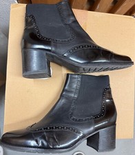 Glattleder damen stiefeletten gebraucht kaufen  Neuried