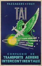 Original aviation poster d'occasion  Saint-Ouen