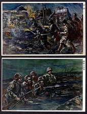 Lote de 2 - China, 2ª Guerra Sino-Japonesa 1930 ARTE, Xangai 'Incidente' - Soldados, usado comprar usado  Enviando para Brazil