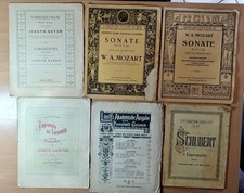 Lotto libri spartiti usato  Cervia