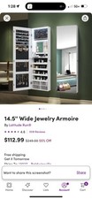 Jewelry armoire mirror for sale  Baldwinsville