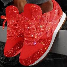 Tênis Feminino Lantejoulas Glitter Moda Feminina Sapatilhas Brilhantes Sapatos de Caminhada comprar usado  Enviando para Brazil