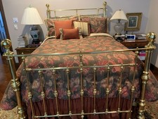 Antique brass bed for sale  Whitney