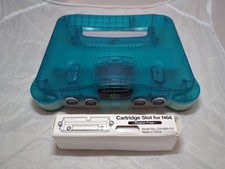 Console Nintendo 64 azul claro - Sistema N64 Japão + bandeja sem região comprar usado  Enviando para Brazil