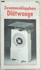 Zusammenklappbare diätwaage 5 gebraucht kaufen  Bad Bevensen