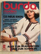Burda moden dezember gebraucht kaufen  Weil am Rhein