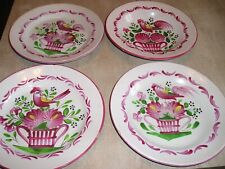 Lot assiettes coqs d'occasion  Adriers