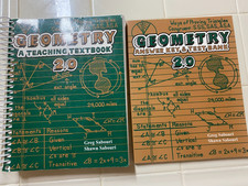 Geometry teaching textbook for sale  Marysville