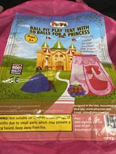 Usado, Barraca Princess Ball Pitt para meninas e crianças Playhouse - Barraca pop-up comprar usado  Enviando para Brazil