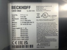 Beckhoff c6032 0060 gebraucht kaufen  Korschenbroich