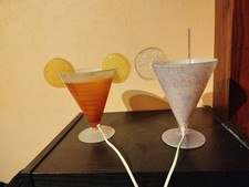 Lampe cocktail vintage d'occasion  Seltz