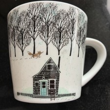 Xícara de café/chá GRACE FINE CERAMIC madeira raposa neve madeira cabine detalhes dourados  comprar usado Xícara de café/chá GRACE FINE CERAMIC madeira raposa neve madeira cabine detalhes dourados  comprar usado  Enviando para Brazil