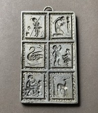 Vintage pewter cookie for sale  Southampton