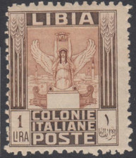 Italia libia mnh usato  Italia