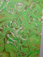 Papier marbré cuve d'occasion  Gambsheim