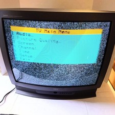 Vintage 1998 RCA 27 Polegadas Retro Gaming TV CRT Colorida F27242GY Preto comprar usado Vintage 1998 RCA 27 Polegadas Retro Gaming TV CRT Colorida F27242GY Preto comprar usado  Enviando para Brazil