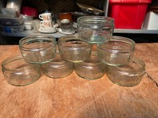 Round clear glass for sale  COLCHESTER