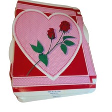 Vintage rose heart for sale  Westbury