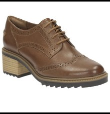 Clarks brogues womens for sale  BRISTOL