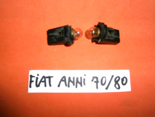 2X PORTALAMPADE STRUMENTAZIONE ILLUMINAZIONE CRUSCOTTO FIAT 124 1100 125 128 850 comprar usado  Enviando para Brazil