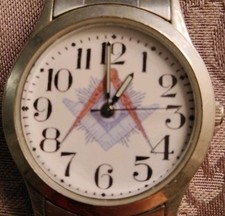 Masonic wristwatch stainless for sale  Syracuse