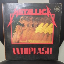 Usado, Vintage Metallica Whiplash Vinyl LP Megaforce Records 1984 Original Press MRS-04 comprar usado Usado, Vintage Metallica Whiplash Vinyl LP Megaforce Records 1984 Original Press MRS-04 comprar usado  Enviando para Brazil
