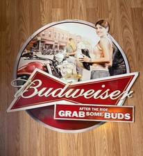 Beer sign budweiser for sale  Orlando